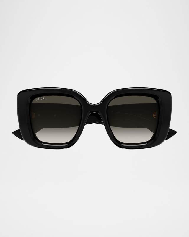GG Bag 50mm Acetate Butterfly Sunglasses